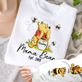 Personalized Gifts For Mom Sweatshirt Mama Bear